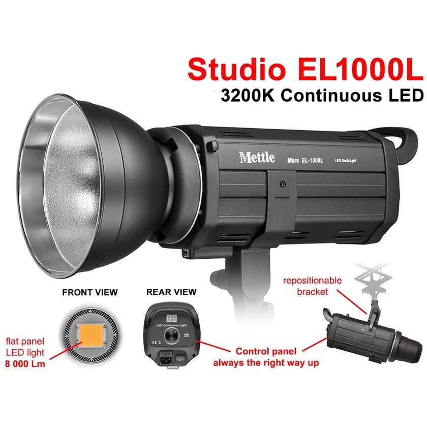 Mettle EL1000L Studio LED Light -  equiv 1000W