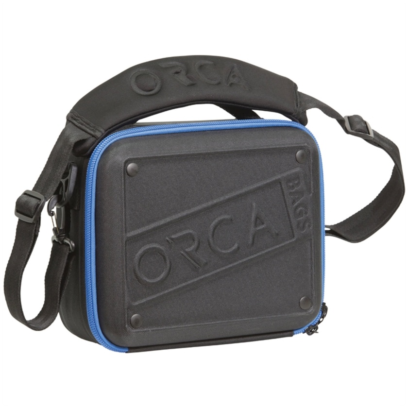 ORCA OR-68 Hard Shell Accessories Bag (Medium, Black)