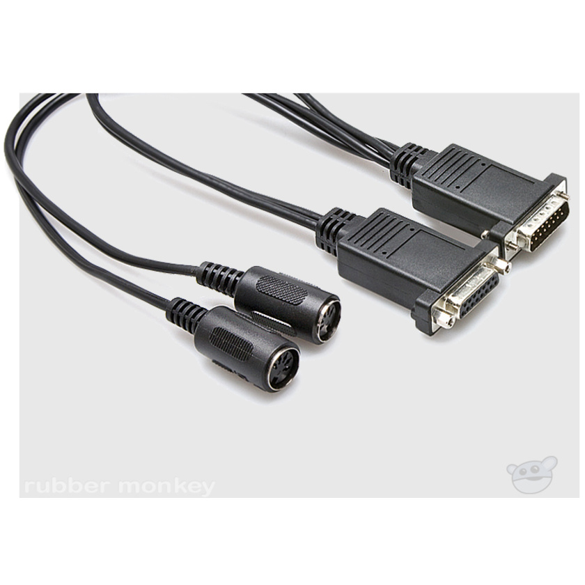 Hosa SBC-195 MIDI to DA15 Cable 18''