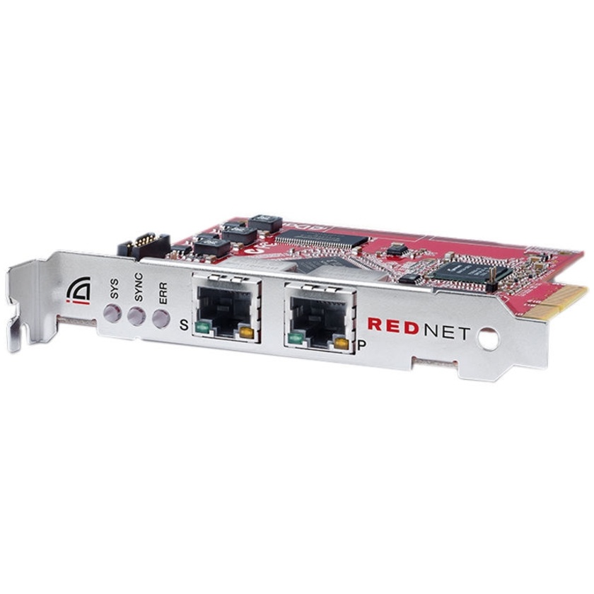 Focusrite Pro RedNet PCIeR Dedicated Dante Audio Interface Card with Network Redundancy