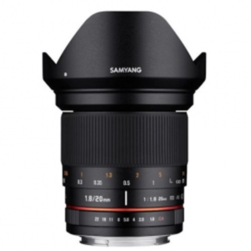 Samyang 20mm f/1.8 ED AS UMC Lens for Canon