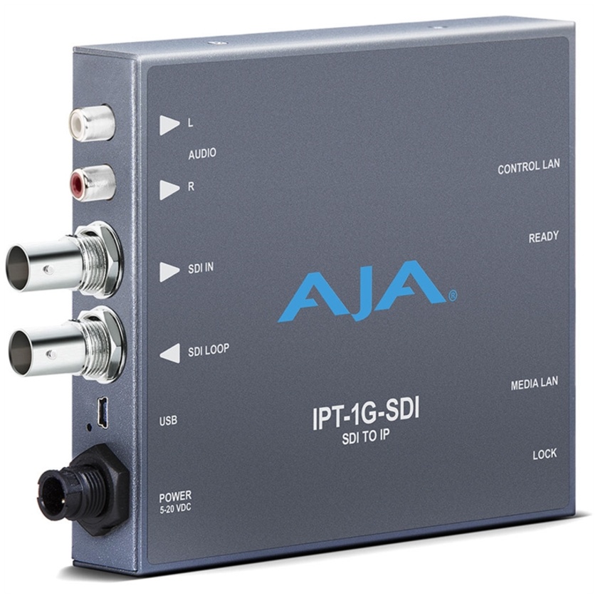 AJA IPT-1G-SDI 3G-SDI Video and Audio to JPEG 2000 Converter