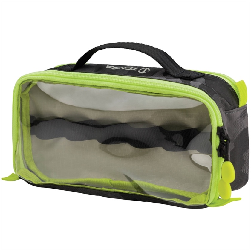 Tenba Cable Duo 4 Cable Pouch (Black Camouflage/Lime)