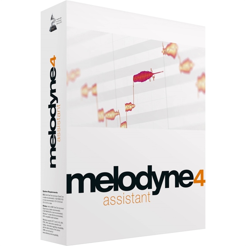 Celemony Melodyne Assistant 4 - Pitch Shifting/Time Stretching Software (Download)