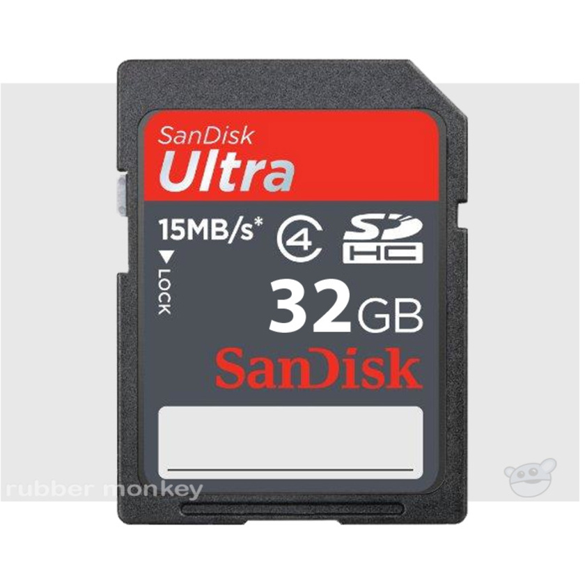 Sandisk 32GB Ultra SDHC