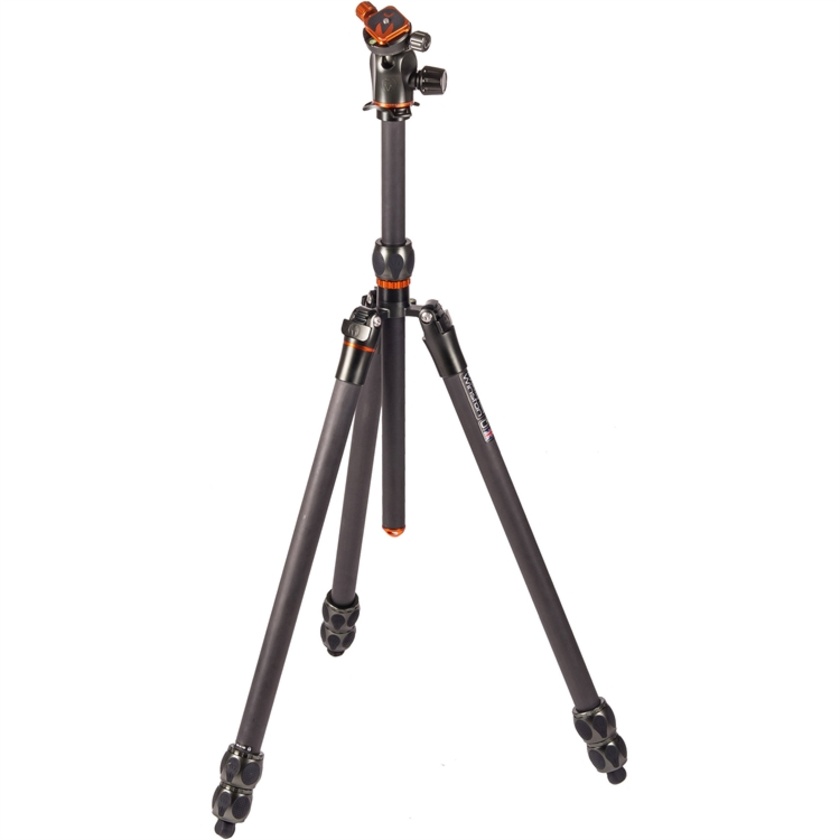 3 Legged Thing Eclipse Winston Carbon Fiber Tripod with AirHed 360 Ball Head (Gunmetal Gray)