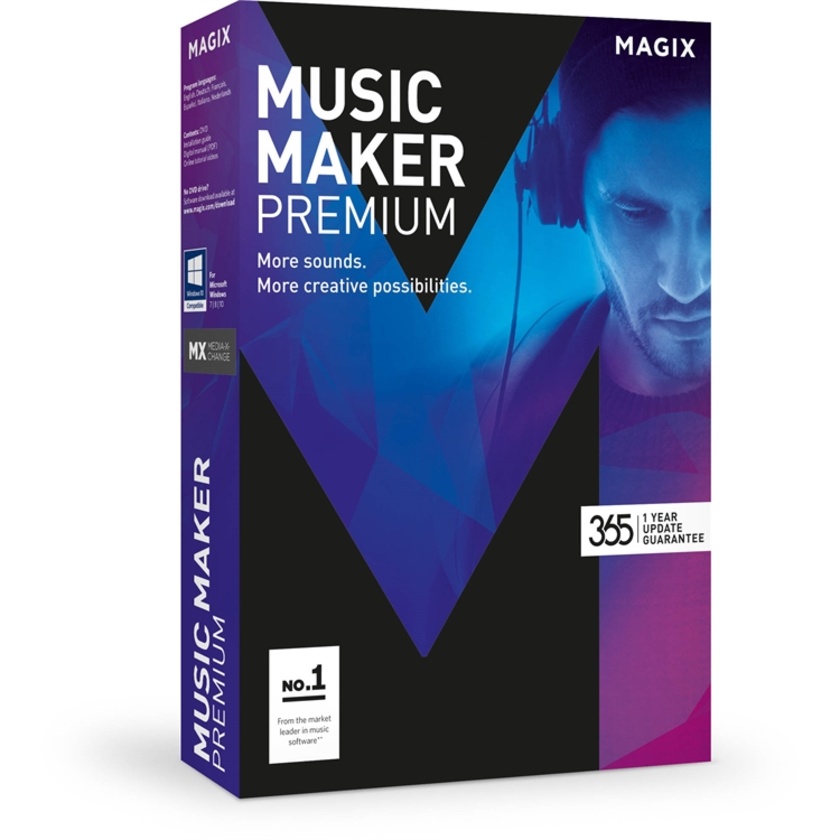 MAGIX Entertainment Music Maker Premium - Music Production Software (Download)