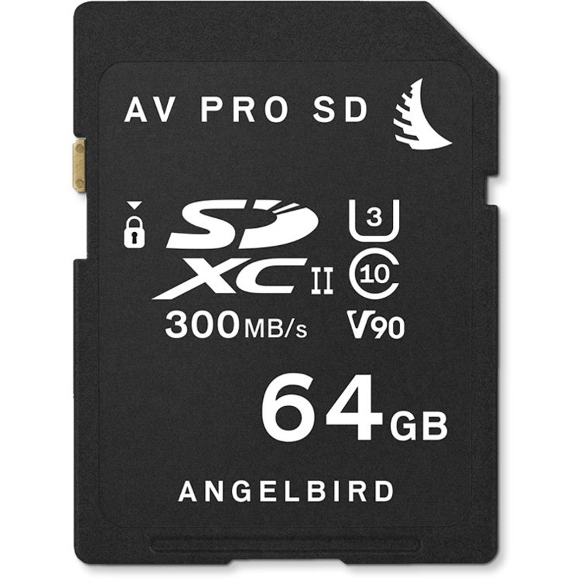 Angelbird 64GB AV Pro UHS-II SDXC Memory Card