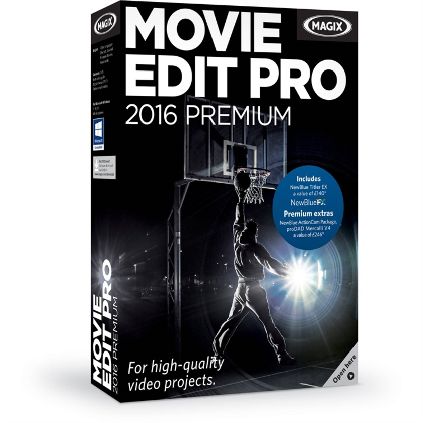 MAGIX Entertainment Movie Edit Pro Premium (Academic, Download)