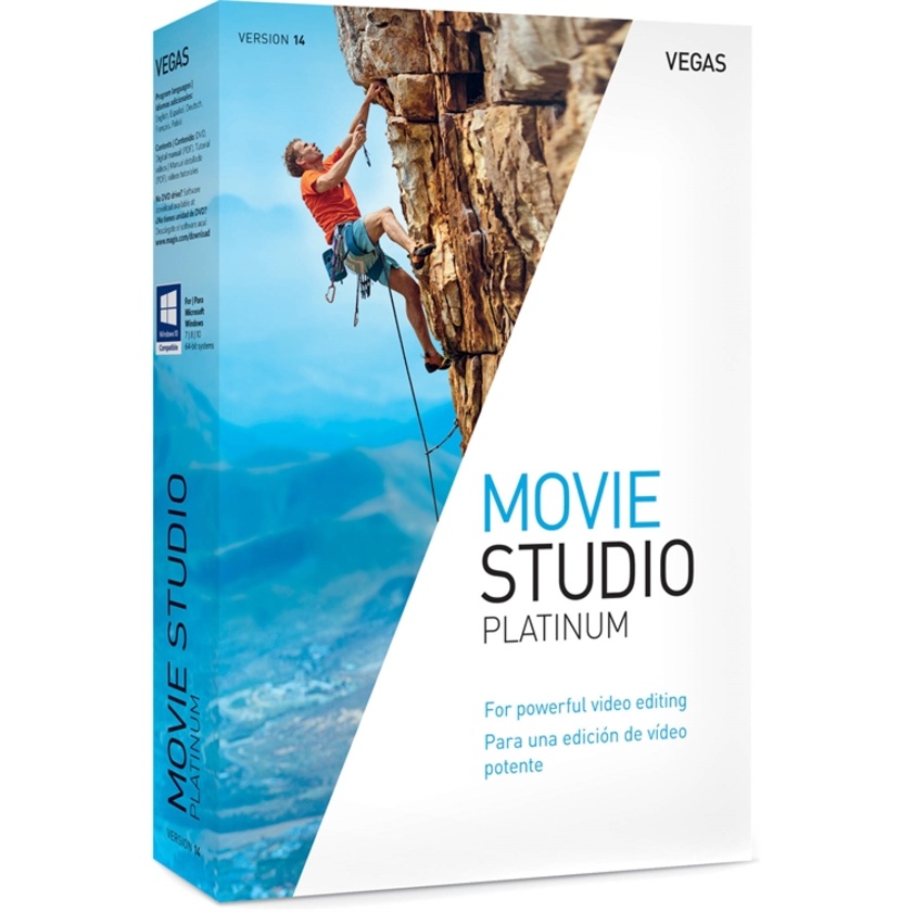 MAGIX Entertainment VEGAS Movie Studio 14 Platinum (Academic, Download)