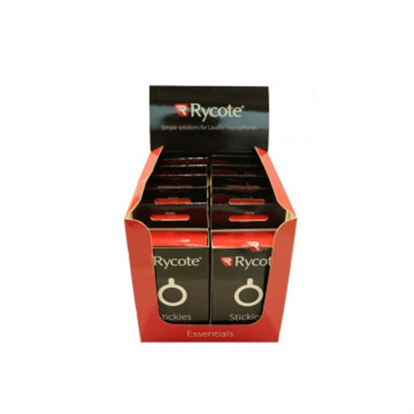 Rycote Stickies 23mm O's Advanced, Adhesive Pads (Master Carton of 10 x Packs)