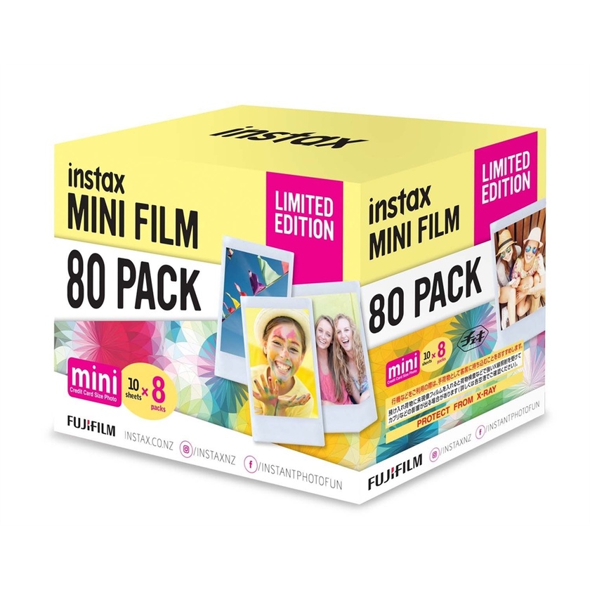 Fujifilm instax Mini Film Limited Edition Pack (80 Exposures)