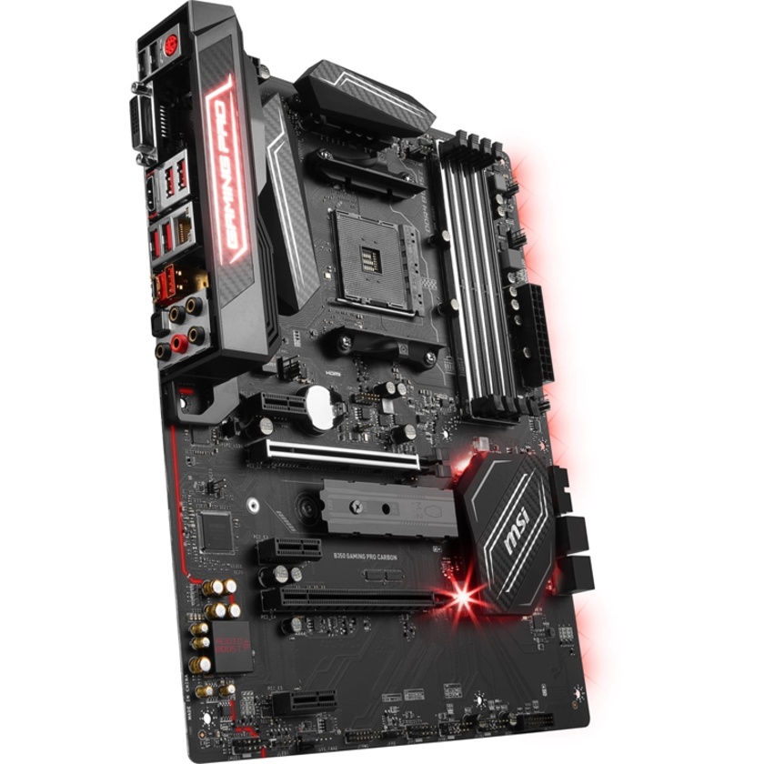 MSI B350 Gaming Pro Carbon AM4 ATX Motherboard