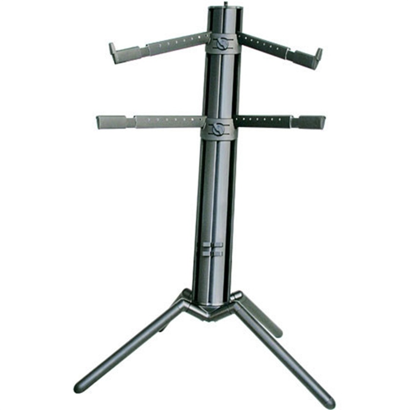 K&M 18860/B Spider-Pro Double-Tier Keyboard Stand (Black)