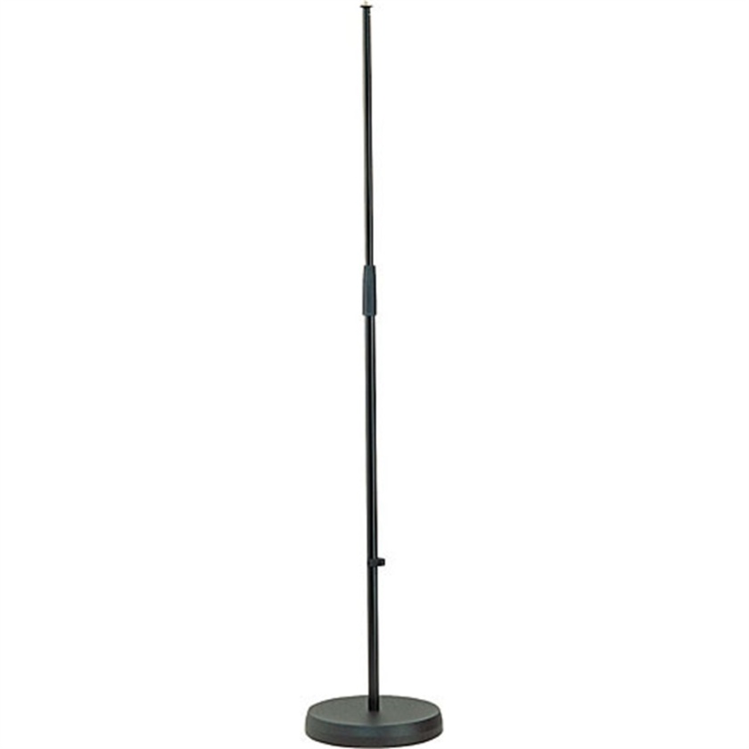 K&M 260/B Straight Microphone Stand (Black)