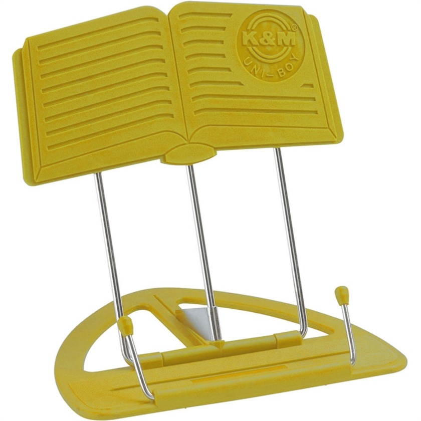 K&M 12450 Uni-Boy Classic Stand (Yellow)