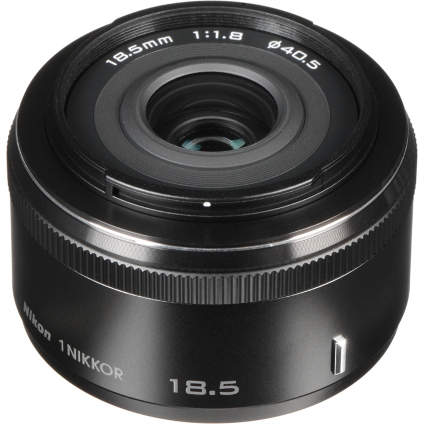 Nikon 1 NIKKOR 18.5mm f/1.8 Lens (Black)