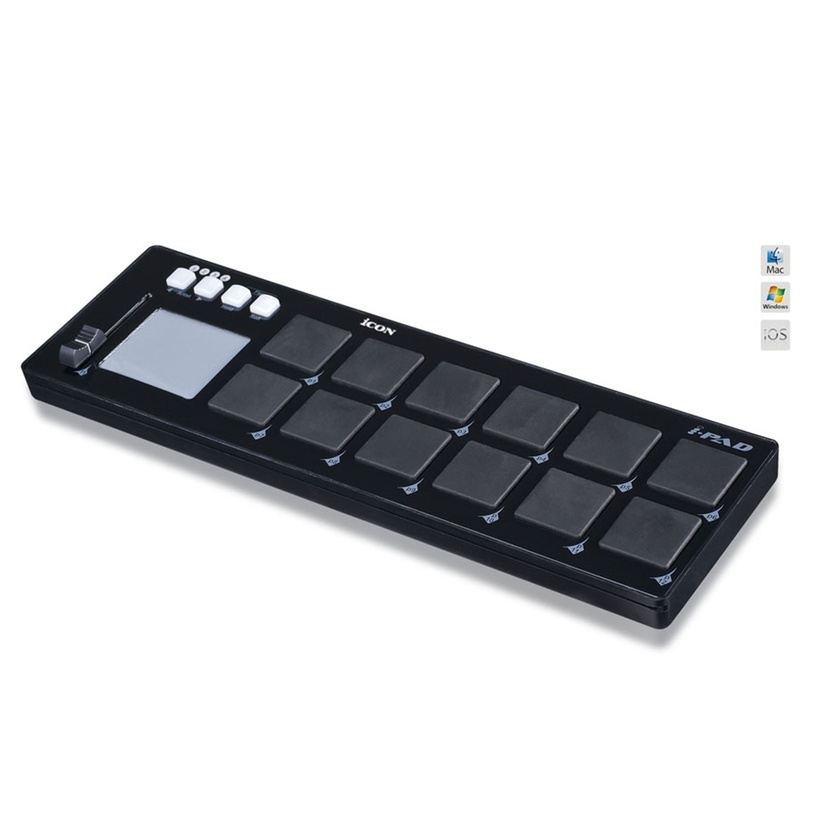 Icon Pro Audio i-Pad Mini USB Drum Pad (Black)
