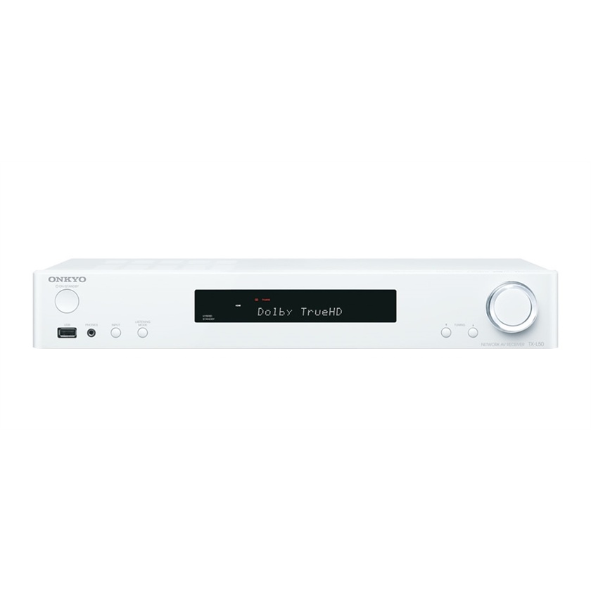 Onkyo TXL50 5.1 Channel Slim AV Receiver (White)