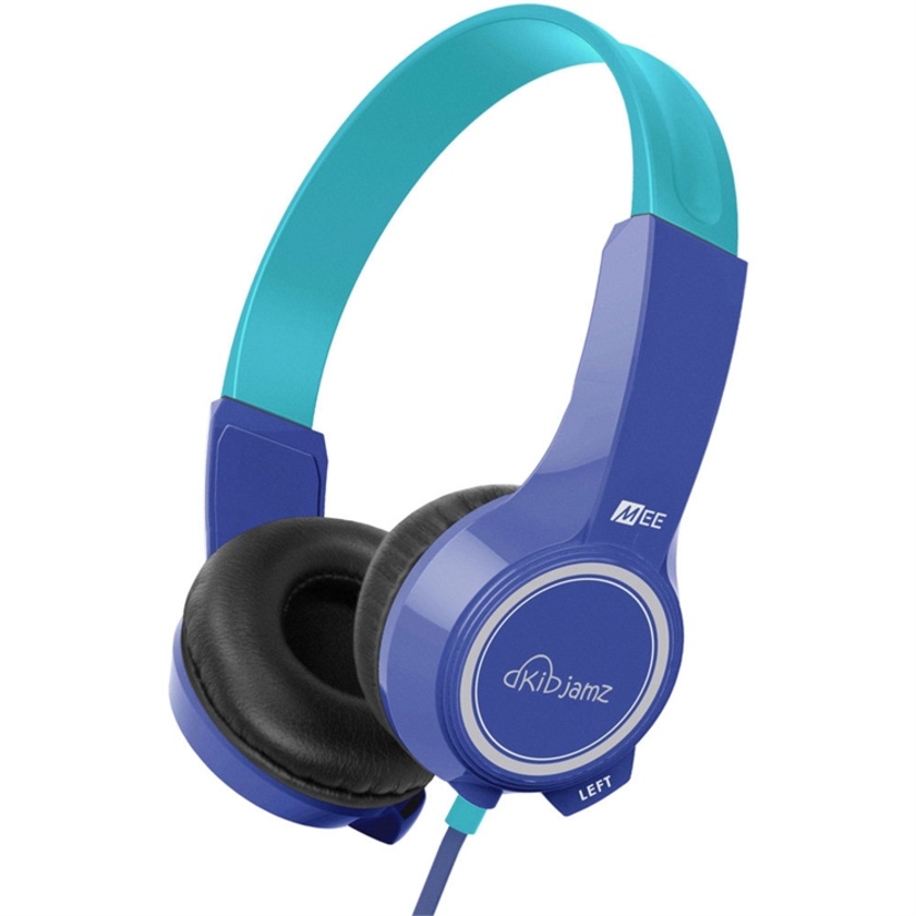 MEE audio KidJamz KJ25 Safe Listening Headphones (Blue)