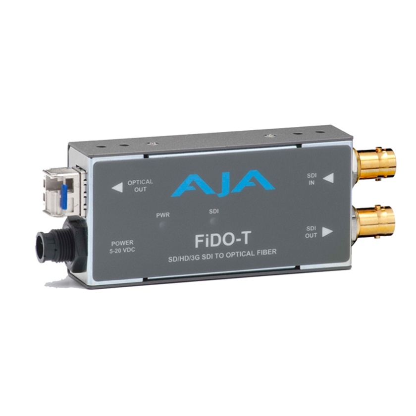 AJA FiDO-T SD/HD/3G SDI to Optical Fibre Converter