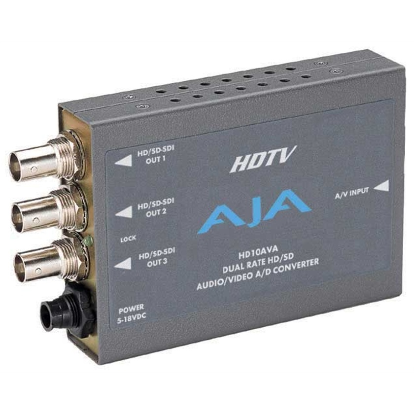 AJA HD10AVA Analog Audio/Video Converter