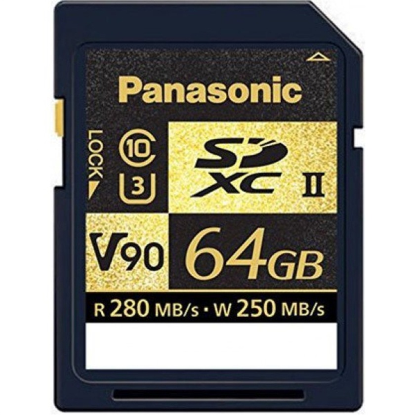 Panasonic 64 GB SDZA V90 SD Card
