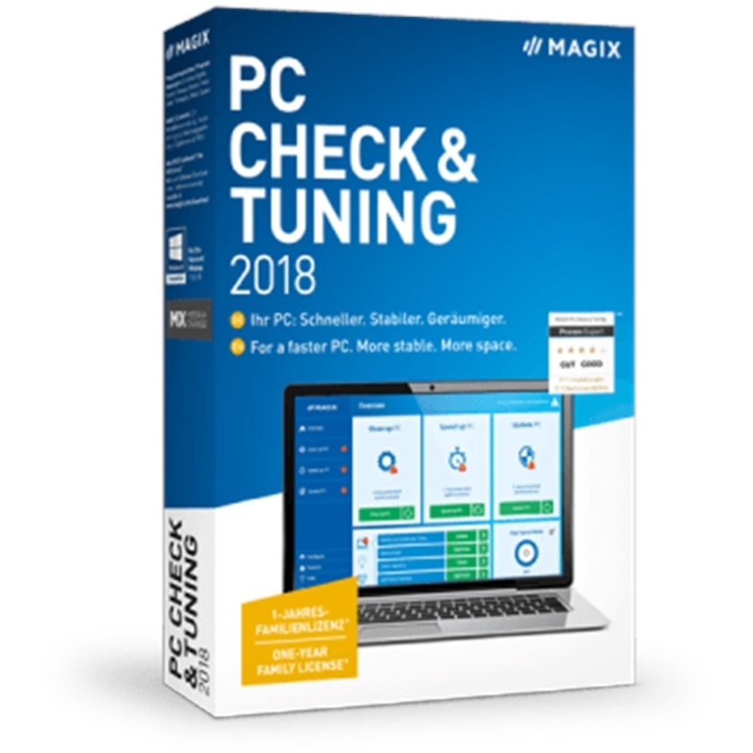 MAGIX PC Check & Tuning 2018 (Academic, Download)