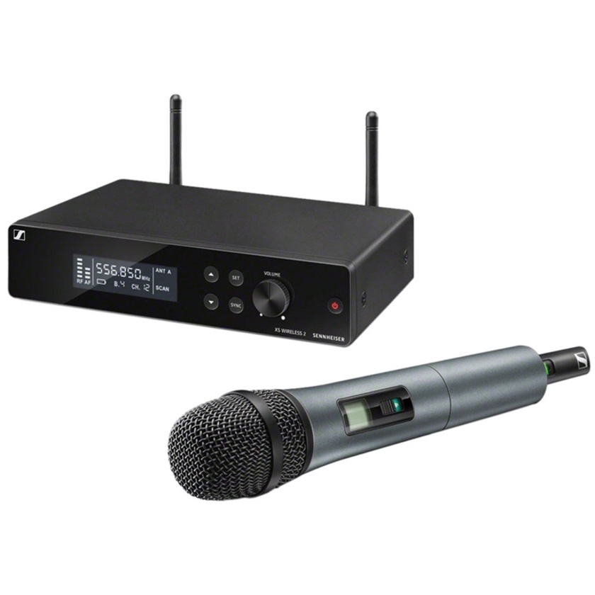 Sennheiser XSW 2-835 Wireless Handheld Microphone System with e835 Capsule (A: 548 - 572 MHz)
