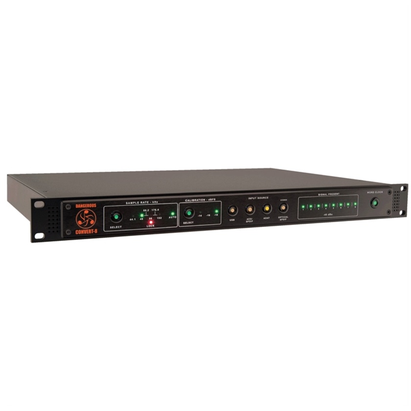 Dangerous Music Convert-8 - Eight-Channel Reference Grade Digital to Analog Converter