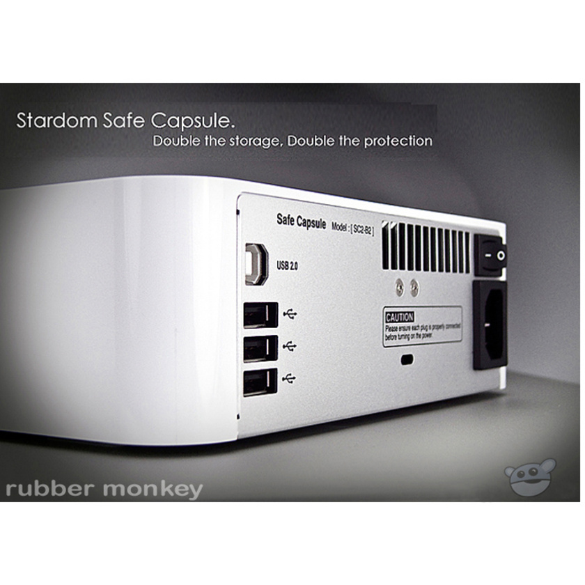 Stardom Safe Capsule 3TB External HDD
