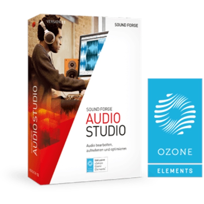 MAGIX SOUND FORGE Audio Studio 12 (Academic, Download)