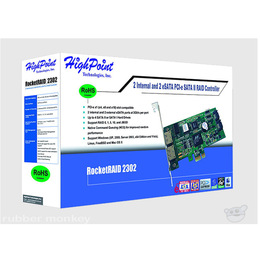 HighPoint RR2302 RAID Controller