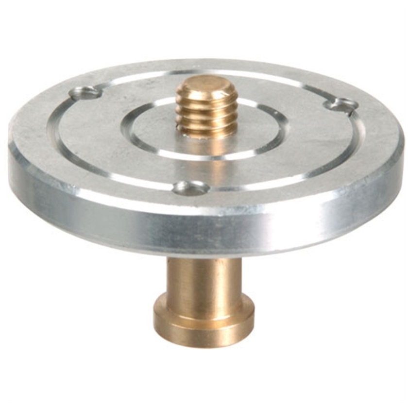 Manfrotto 208 3/8" Head Mounting Plate with Lock Screws