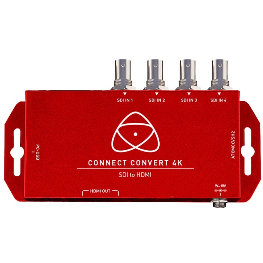 Atomos Connect Convert 4K - SDI to HDMI with Scale/Overlay