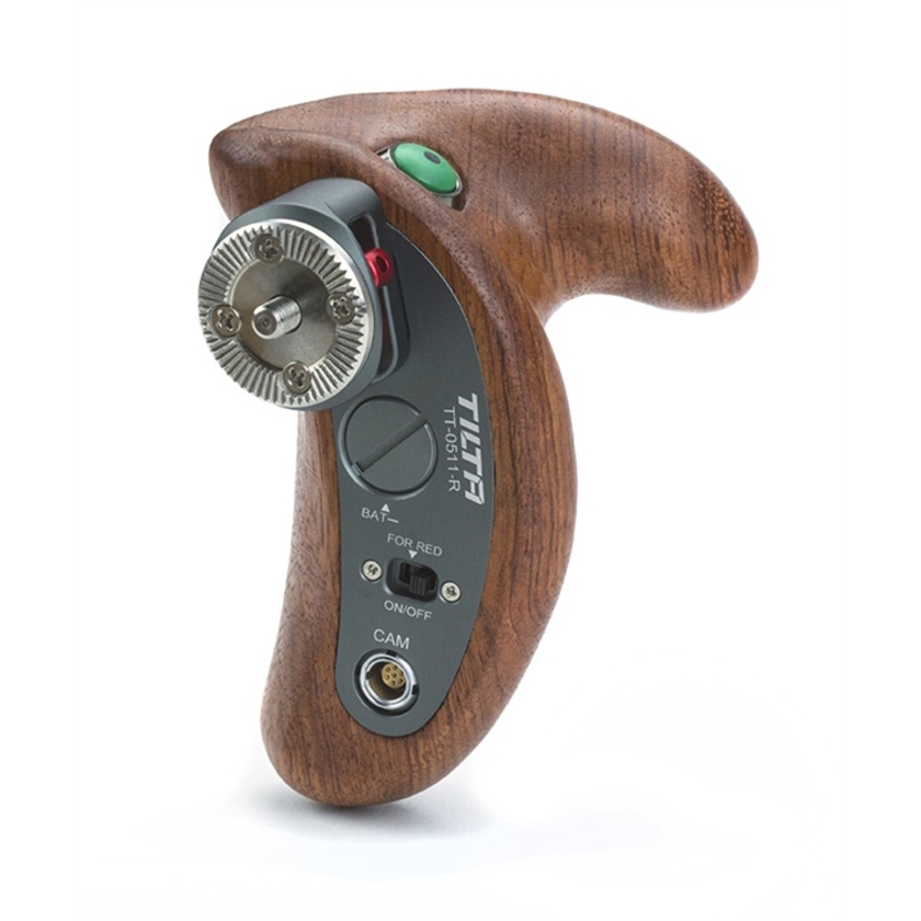 Tilta Wooden Handle with Control Buttons for GH4/GH5/A7/A6500  Camera Cage