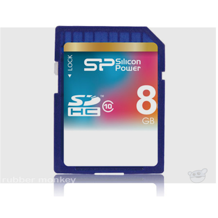 Silicon Power SDHC Card 8GB C10