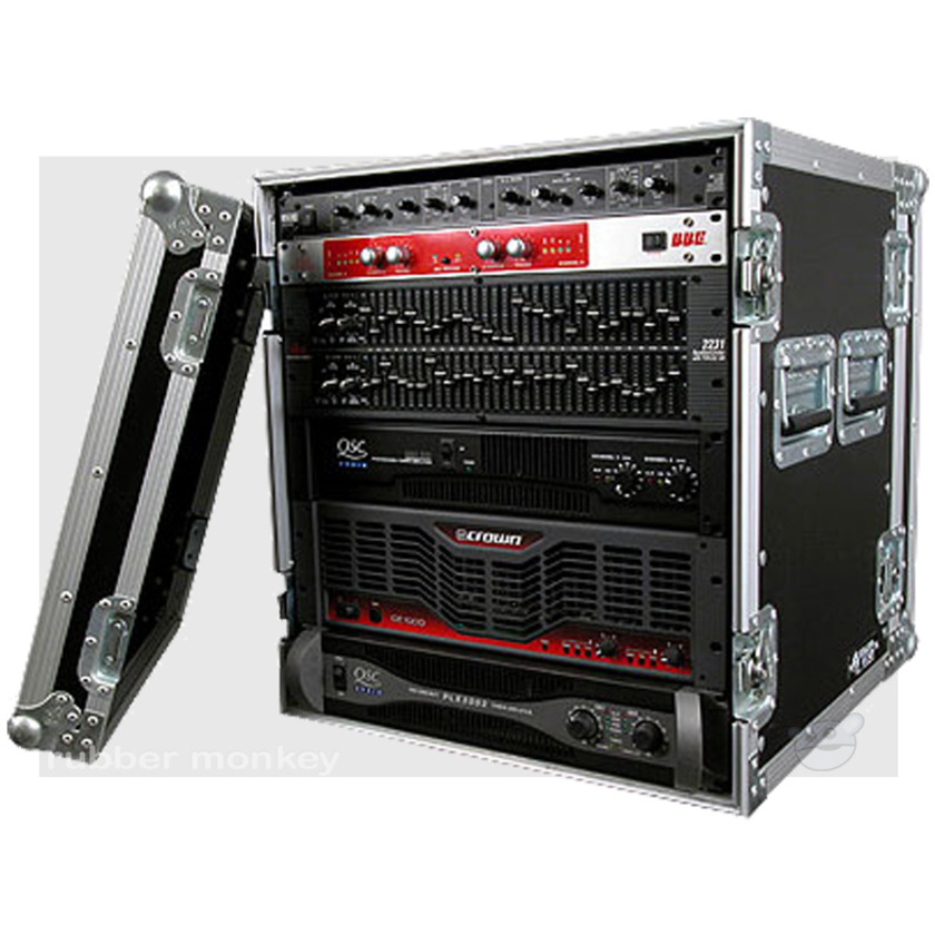 Road Ready 12U Deluxe Amplifier Case