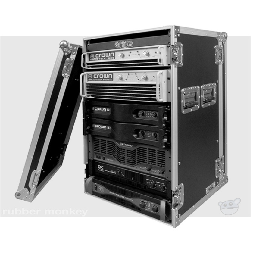 Road Ready 18U Deluxe Amplifier Case