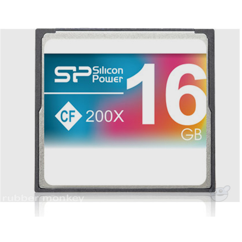 Silicon Power 16GB 200X Compact Flash Card