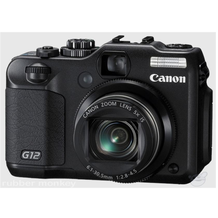 Canon Digital Powershot Camera Black - G12