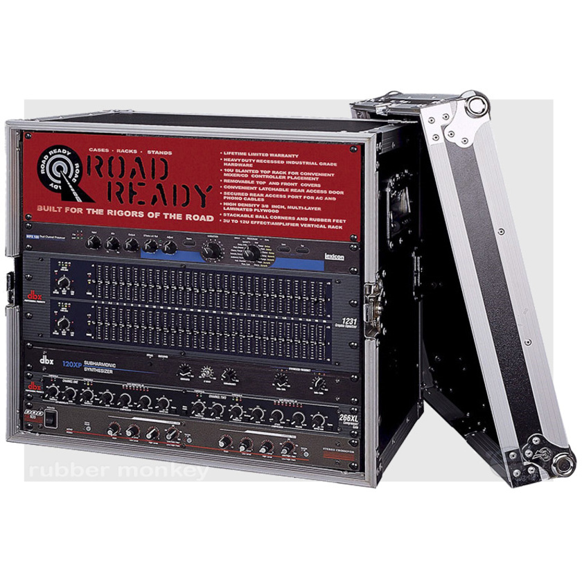 Road Ready 10U Deluxe effect case