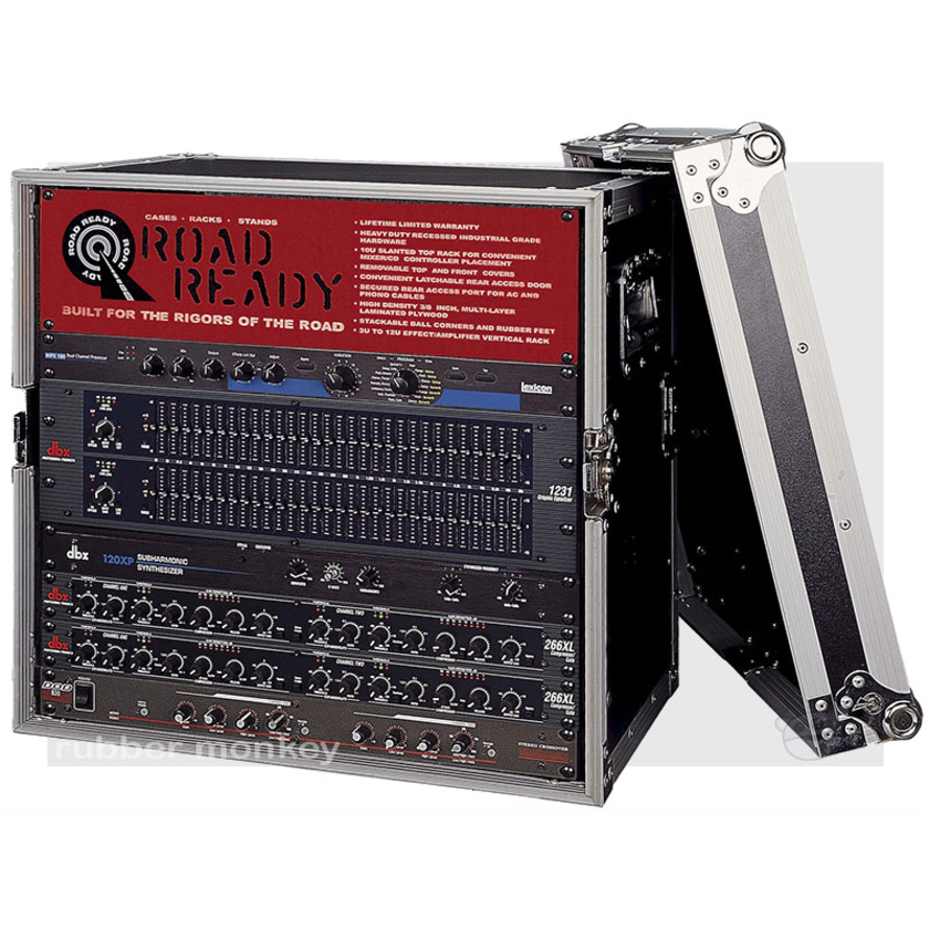 Road Ready 12U Deluxe effect case