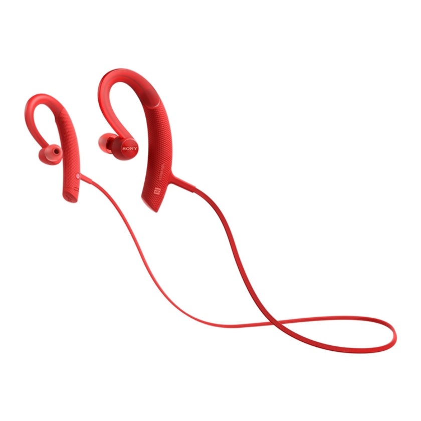 Sony XB80BS Extra Bass Sports In-Ear Bluetooth Headphones (Red)