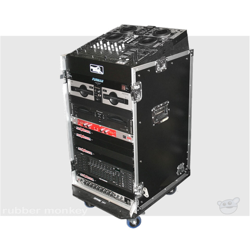 Road Ready 11U slant rack
