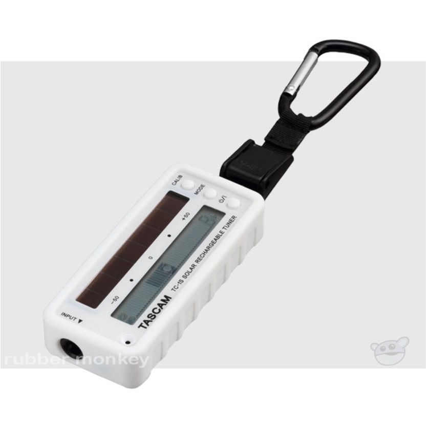 Tascam TC-1S Solar Tuner - White