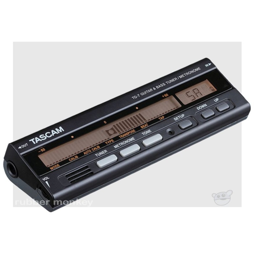 Tascam TG-7 Guitar/Bass Tuner/Metronome