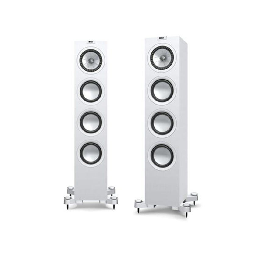KEF Q550W Floor standing Speaker Pair (White)