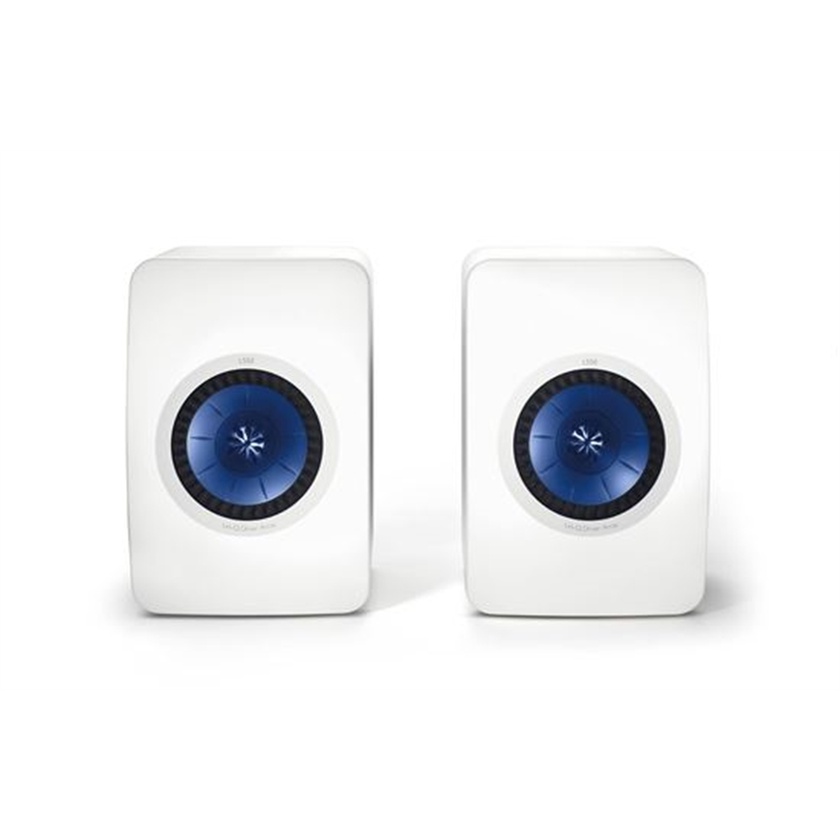 KEF LS50 Innovative Professional Studio Speaker Pair (White)