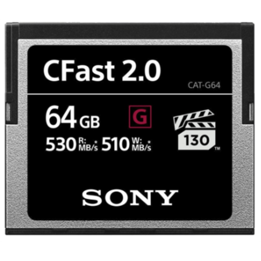 Sony 64GB G Series CFast 2.0 Memory Card
